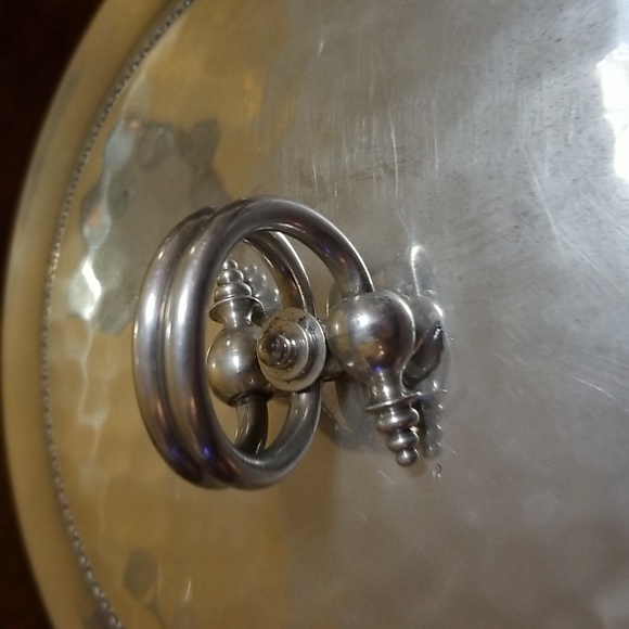 BUENILUM DOUBLE WALL ALUMINUM BOWL W LID & SPIRAL TOP STAMPED - Picture 2 of 4